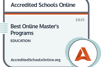 Best Online Master's in Education Programs badge