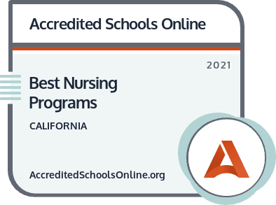 Best Nursing Programs in California badge