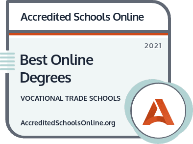 Online Vocational Trade Schools and Degrees badge