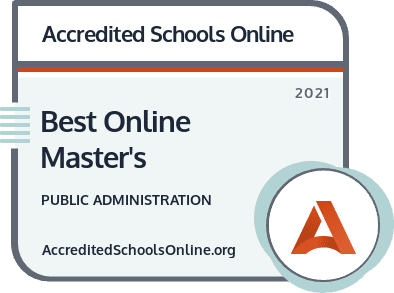 Best Online Public Administration Badge