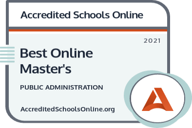 Best Online Public Administration Badge