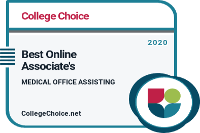 Best Online Associate in Medical Office Assisting Badge