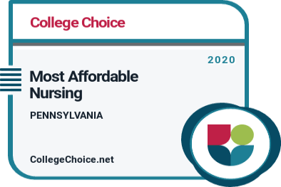 Most Affordable Nursing Degrees in Pennsylvania Badge