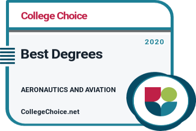 Best Aeronautics/Aviation Degrees Badge