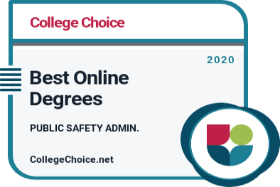 Best Online Public Safety Administration Degrees Badge