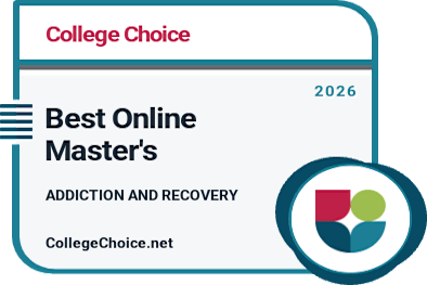 Best Online Master's in Addictions and Recovery Degrees Badge