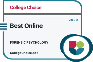 Best Online Forensic Psychology Degrees Badge