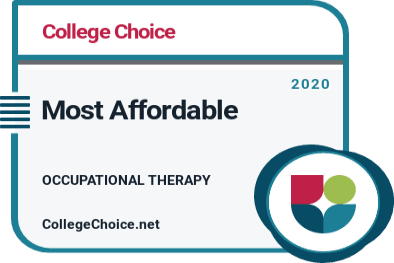 Most Affordable Online Doctorate Degrees in Occupational Therapy Badge