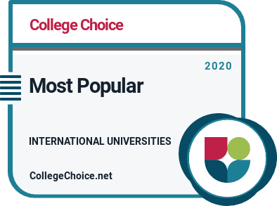 Most Popular International Universities for American Students Badge
