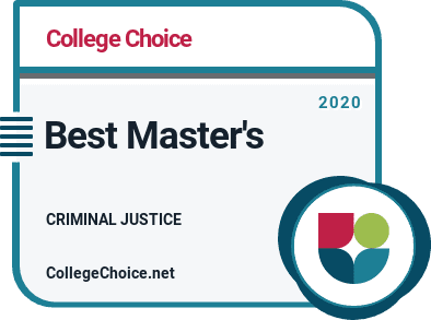 Best Master's in Criminal Justice Badge