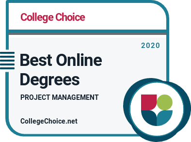 Best Online Degrees in Project Management Badge