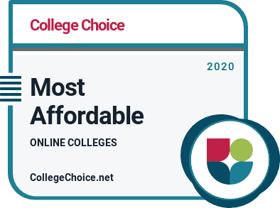 Most Affordable Online Colleges for Bachelor's Badge