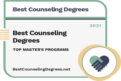 Best Counseling Degrees Badge