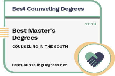 Best Counseling Degrees Badge