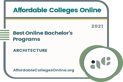 Best Online Architecture Bachelor's Degree Programs badge