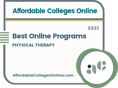 Best Online Physical Therapy Degrees and Programs badge