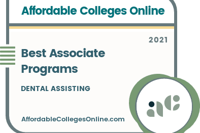 Associate in Dental Assisting Programs badge