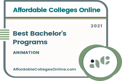 Best Bachelor's in Animation Programs badge