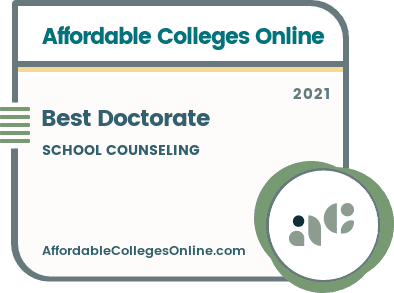 Best Doctorate in School Counseling badge