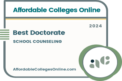 Best Doctorate in School Counseling badge