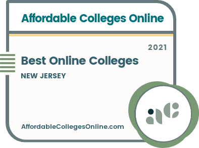 Best Online Colleges in New Jersey badge