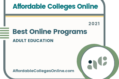 Best Online Adult Education Programs Badge