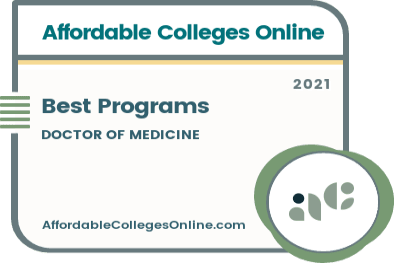 Best Doctor of Medicine Programs badge