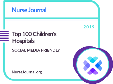 Top 100 Social Media Friendly Children's Hospitals Badge