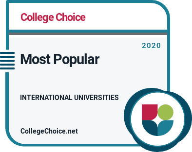 Most Popular International Universities for American Students Badge