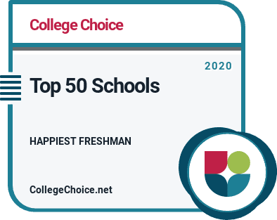 Top 50 Schools with the Happiest FreshmanBadge