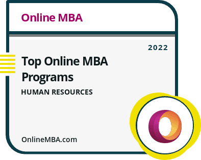 Top Online MBA Programs in Human Resources Badge
