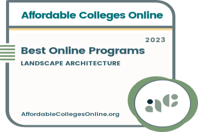 Best Online Landscape Architecture Programs Badge