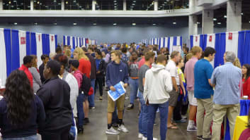NACAC National College Fair, Cincinnati, Ohio, Hillsdale image
