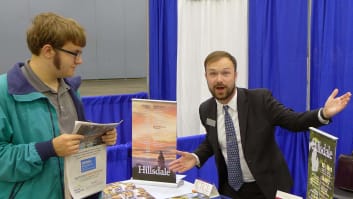 NACAC National College Fair, Cincinnati, Ohio, Hillsdale image