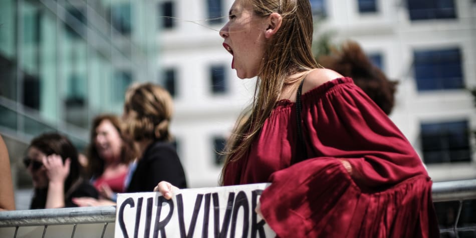 Education Sec. Betsey DeVos rewrote Obama-era Title IX guidelines for handling sexual harassment on campus to reduce the number of cases.