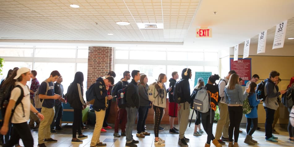 Some states make registering to vote very tricky for college students away from home. Experts say blocking student votes can greatly impact election results.