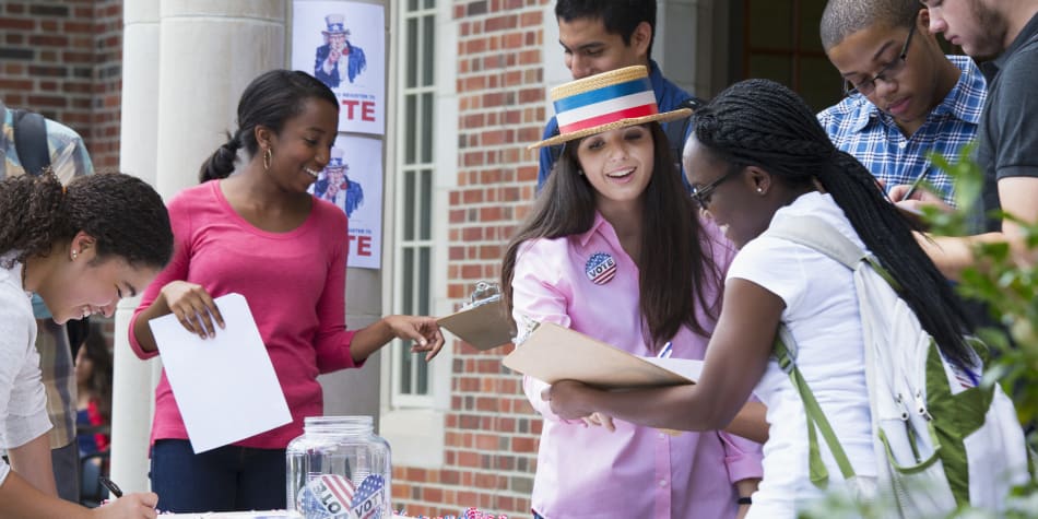 The 2020 election will likely be a pivotal moment for college students. VoteAmerica CEO Debra Cleaver speaks on voting barriers and the youth voter turnout.