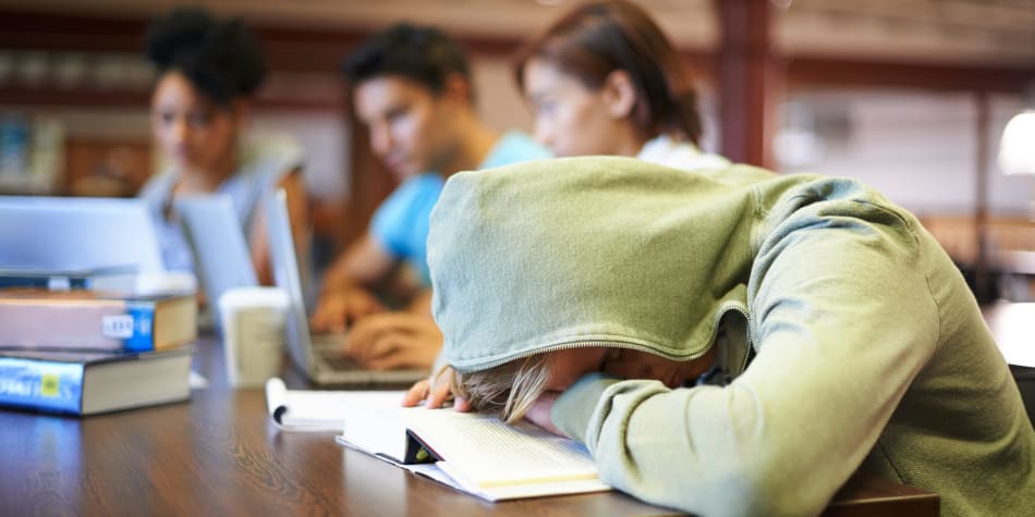 It's normal for college students to feel some level of stress, but burnout can lead to poor academic performance and serious health issues like depression.