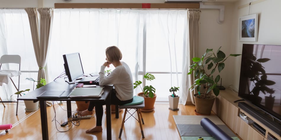College degree-holders are more likely to be able to work from home — a huge bonus on a shaky job market that's been otherwise punishing for college grads.
