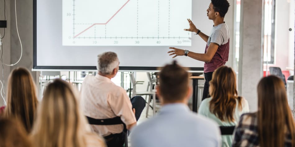 College presentations can be nerve-racking. Explore the best tips and tricks for giving engaging presentations and reducing pre-presentation stress.