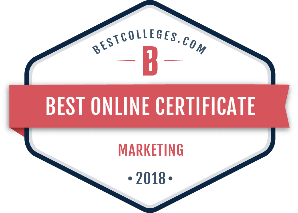 the best online graduate certificate in marketing programs for 2018