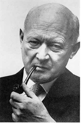 Conrad H. Waddington, black and white