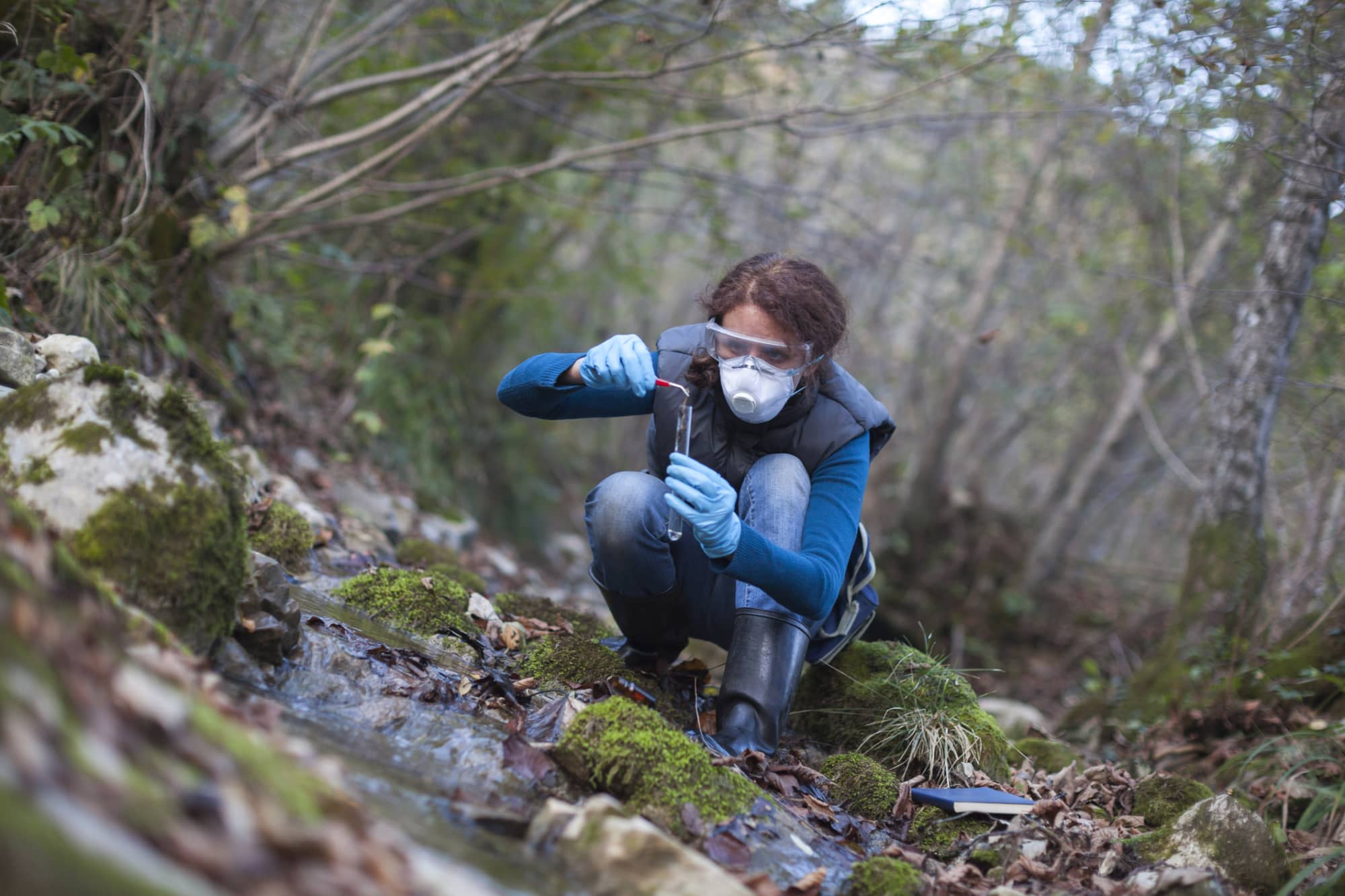 Nature job. Girl can explore.