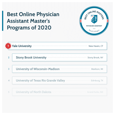 Best Online Physician Assistant Master S Programs Bestcolleges