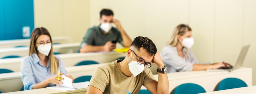 How Mandatory Face Masks Impact College Learning