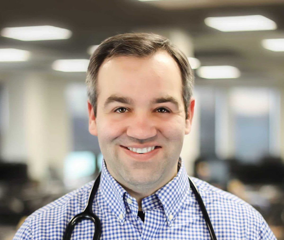 Portrait of Chris Caulfield, CNO