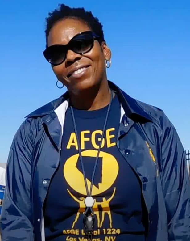 Portrait of Linda Ward Smith, MSN, RN, AFGE Local 1224 President