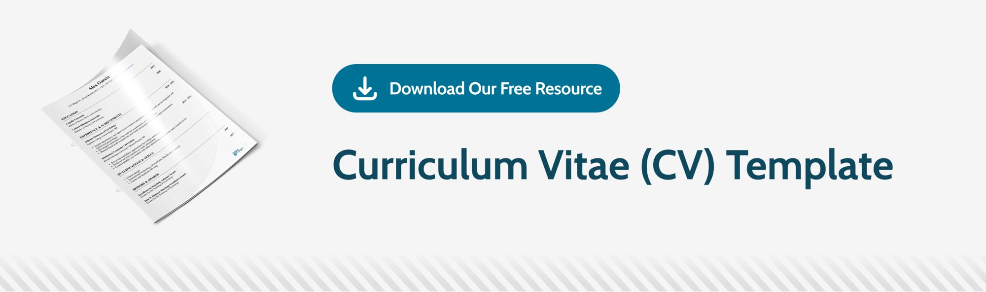 Download BestColleges' CV Template