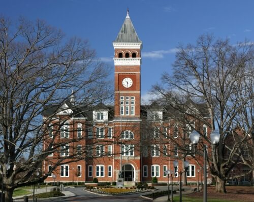 Clemson University Best Alternative Graduate Schools in the East