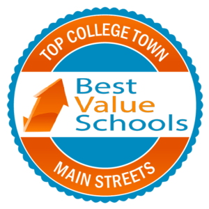 Best Value Schools - Top College Town Main Streets